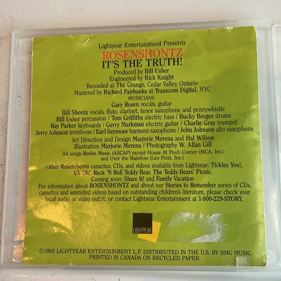 ROSENSHONTZ it’s the truth CD - Picture 3 of 9